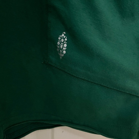 Free People movement Hot Shot Tee Romper, S green oversized - Picture 9 of 11